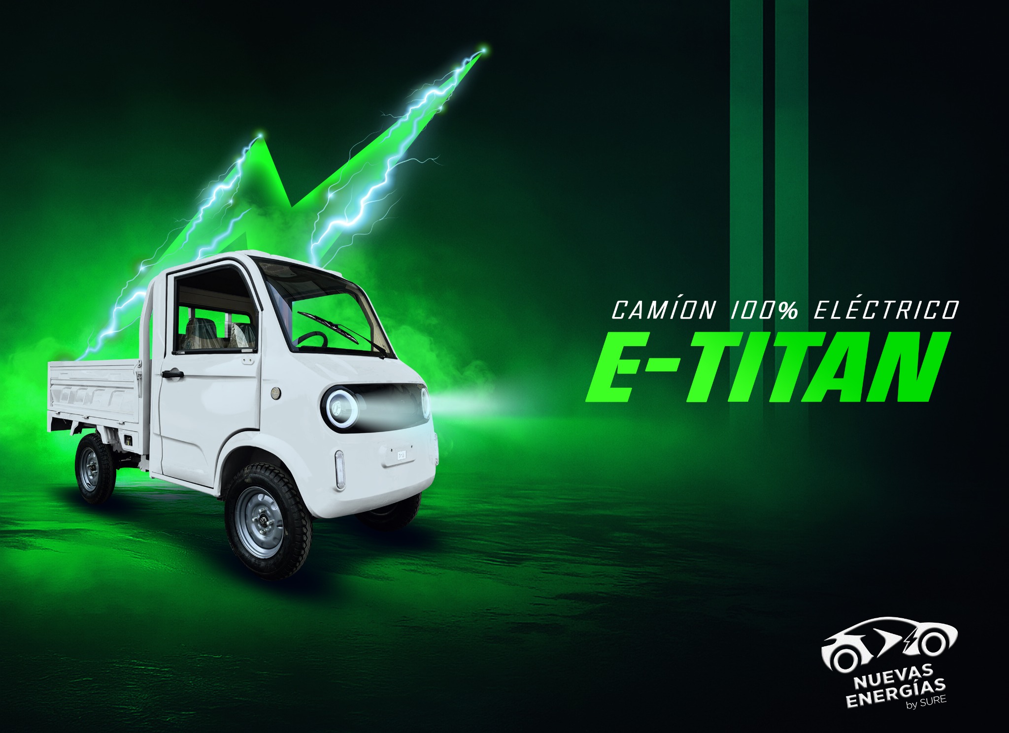 Camión eléctrico E‑Titan