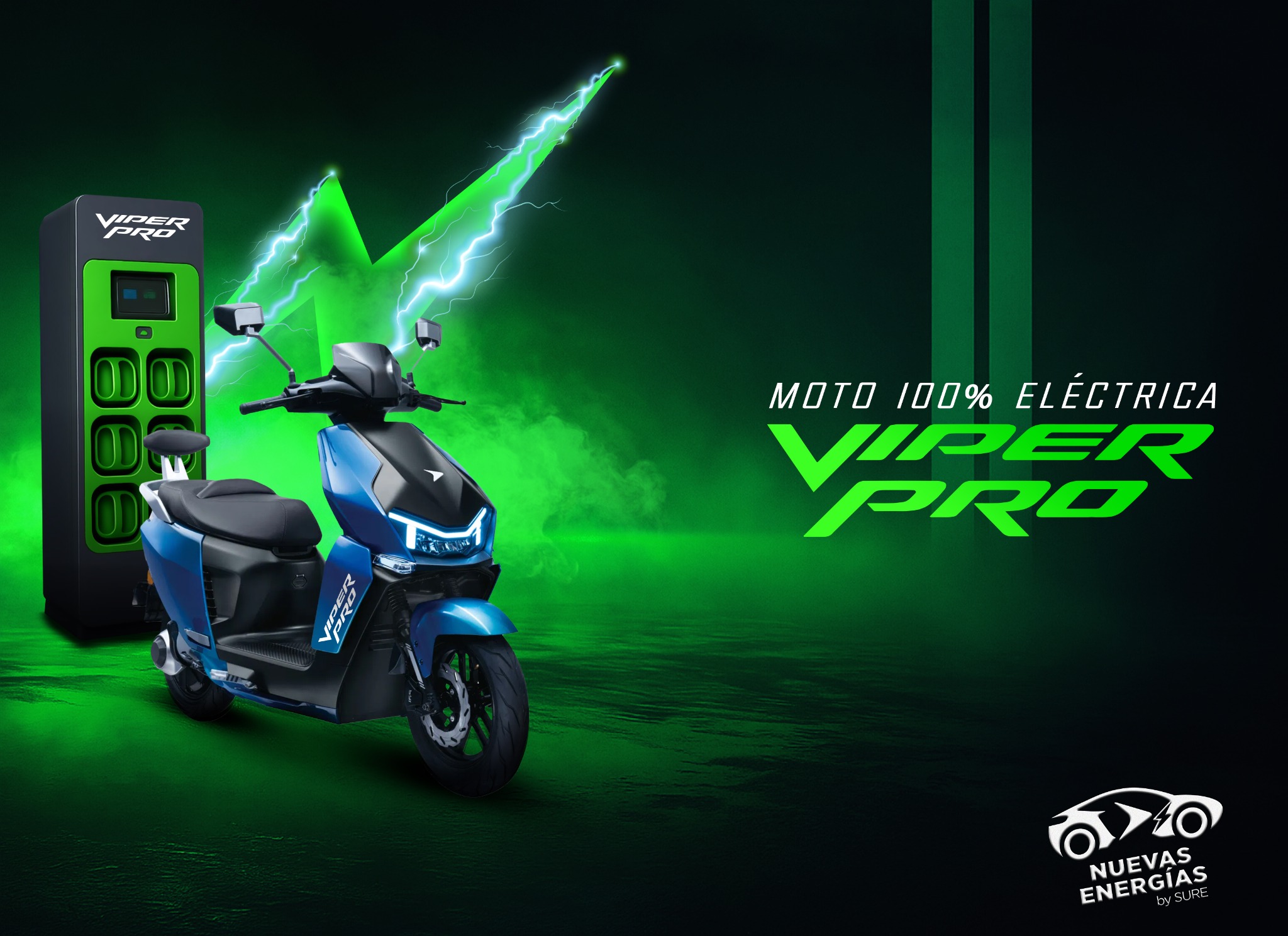 Moto eléctrica Viper Pro